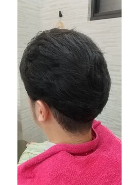 アサノカットブース ツーブロ&コテパーマ