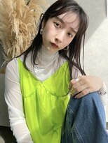 スリーバイベルベット(THREE...by velvet)&nbsp;シアーブラック