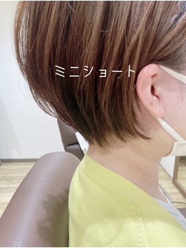ヘアサロン バス(hair salon bath.) ミニショート