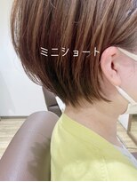 ヘアサロン バス(hair salon bath.) ミニショート