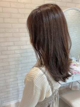 マーリャヘアー(mallia hair) くびれ外ハネセミロング