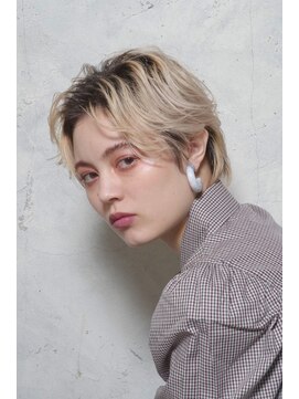 ヘアアンドメイク イムス(hair&make imus) コントラストケアブリーチ/ソフトウルフ