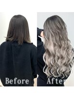 あるじゃんすー 天神店 ホワイトアッシュ#シールエクステ#ホワイトグレージュ#韓国#天神