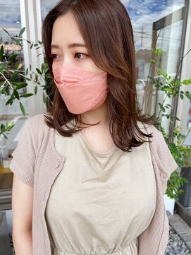 バランス ヘアーアンドアイラッシュ 野田店(balance.) 顔周りレイヤー