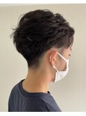 すっきりマッシュスタイル