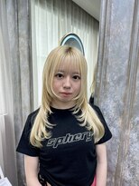 ガルボヘアー 名古屋栄店(garbo hair) ハイトーン10代20代プルエクステレイヤースタイル