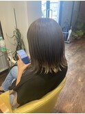 切りっぱなしボブ