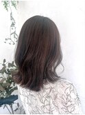 ミディアムヘア フェミニン レイヤーカット