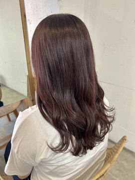 シーバイサイン(sea by Sign) レッドブラウン/ブリーチなし