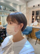 ロンド シャルム 吉祥寺(Lond charme) カーキグレージュマッシュショート