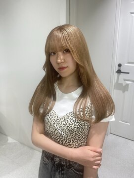 ゼスト 八王子店(ZEST) ミルクティーベージュ/ハイトーン/【永尾しおり】