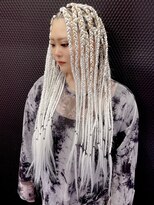 ドール(Doll) White braid hair