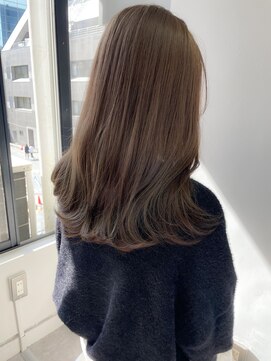 ヴェルダ 池袋店(verda) ブリーチなしグレージュカラー^^ mizuno