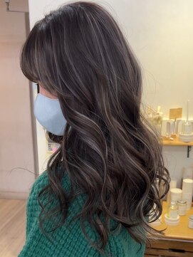 ラゴム 池袋(LAGOM) グレージュハイライト[池袋/髪質改善]