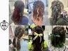 【アニオタヘアセット】お出かけ前のゆるふわコテ巻きセット　2500円