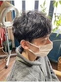 パーマ風クセ活かし