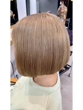 ドットエフ(.f) ミルクティーグレージュ/ボブ