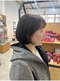 ショートボブ/ショートカット/まるみボブ[札幌美容室LINDA]