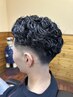 【流行スタイル】カット+極道パーマ+メッシュ　￥15000→￥13000