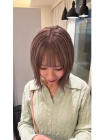 テイスティ プライム(tasty prime)&nbsp;安定に可愛いハイトーンボブ