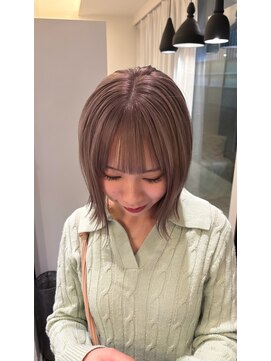 テイスティ プライム(tasty prime) 安定に可愛いハイトーンボブ