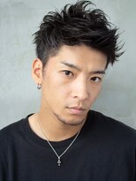 ケアリー 練馬(Carelly)&nbsp;ツイストパーマ七三オールバックマッシュウルフスリークショート