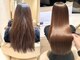カインド 南青山(hair&make up KIND)の写真/うねりが気になる時にも、パサつきが気になる時にもおすすめ＊まっすぐ過ぎないナチュラルストレートヘアへ