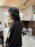 【パーマデザイン×ミディアム】パーマ＆カット&艶髪TR￥15730→￥12700