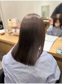明るめの透明感カラー、アッシュベージュ