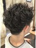 【一二三・星山指名限定】メンズカット＋炭酸シャンプー＋眉カット