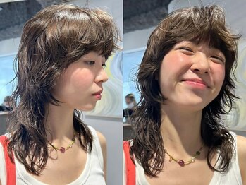ナヌーク シブヤ(nanuk shibuya)の写真/顔周りにナチュラルで洗練された1point！抜け感のあるニュアンスパーマも顔周りレイヤーで自分らしく