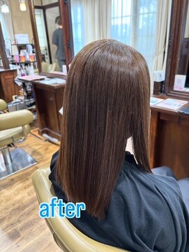 TJ天気予報 Part7 稲沢店 縮毛矯正（ローダメージ）