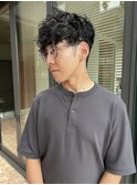 【大人男子】無造作マッシュパーマ