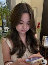 ナナナパレナ 梅田店(nanana parena) まろやかベージュ×ふんわり顔まわりで大人可愛く