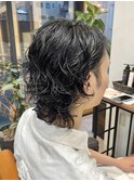【Gift.hair&spa】メンズウルフパーマ