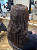【黒髪/クラゲヘアー/オリーブグレー/ココアベージュ】林愛華