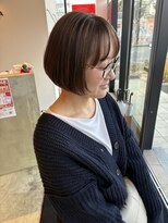 サラビューティーサイト 志免店(SARA Beauty Sight) ほんのりハイライトな大人カラー、大人ボブ☆山之内