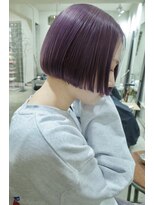 ウォーター 表参道(WATER) 【WATER】ミニボブ ラベンダー ショート/表参道.南青山