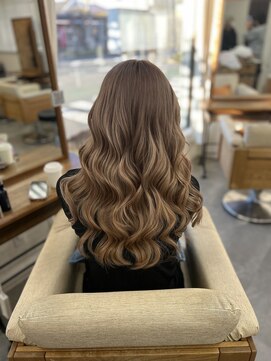 リングバイモアムー(Ring by Moremuu) <Hazuki>   ミルクティーベージュ