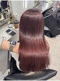 T11バタフライレイヤー縮毛矯正髪質改善ストレート表参道ロング