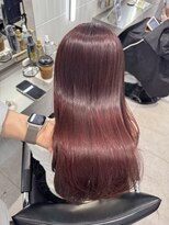 オニキス(ONYX)&nbsp;T11バタフライレイヤー縮毛矯正髪質改善ストレート表参道ロング