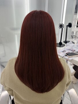 コア プラス 立川(COA PLUS) 韓国風レイヤーカット髪質改善ダブルカラーハッシュカット