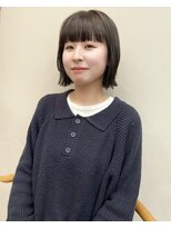 ヨーク(yoke) ボブ/透明感カラー/グレージュカラー