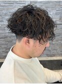 宇都宮メンズカットメンズパーマ波巻きスパイラルパーマツイスパ