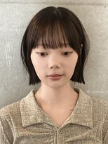 ナループロア ルームー(Nalu pu loa ROOMOO)&nbsp;タッセルボブは外ハネスタイリングがgood☆韓国ボブ