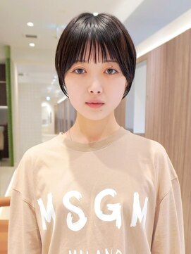 ヨリ サッポロ 札幌大通(yori SAPPORO) 前髪イメチェンピンクベージュクールショートレイヤーカット