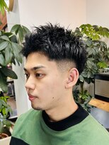 ミスターベイビー(Mr.BABY) 無造作感で爽やかさと大人の色気を感じる大人ルーズショート
