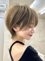マウル ナゴヤ 名駅(MAEUL NAGOYA) ショートボブ 似合わせカット くびれ 30代40代50代60代