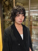 ゼロヘアー ガーデン(zero hair GARDEN)&nbsp;強めのボブパーマ