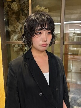 ゼロヘアー ガーデン(zero hair GARDEN) 強めのボブパーマ